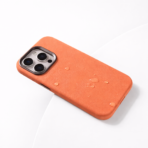 Coque iPhone semi-cuir design minimaliste Wayfold