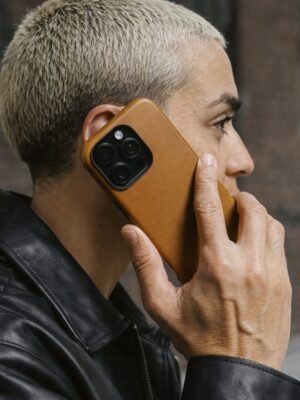 Wayfold coque en cuir
