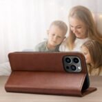 Coque Portefeuille en Cuir Vegan & Support Intégré – Image 7
